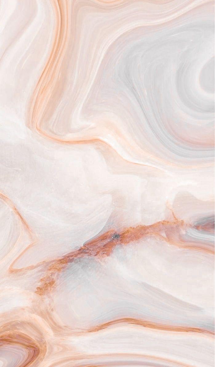699x1195 Peachy With Faint Teal Hues Marble Wallpaper Credits To The