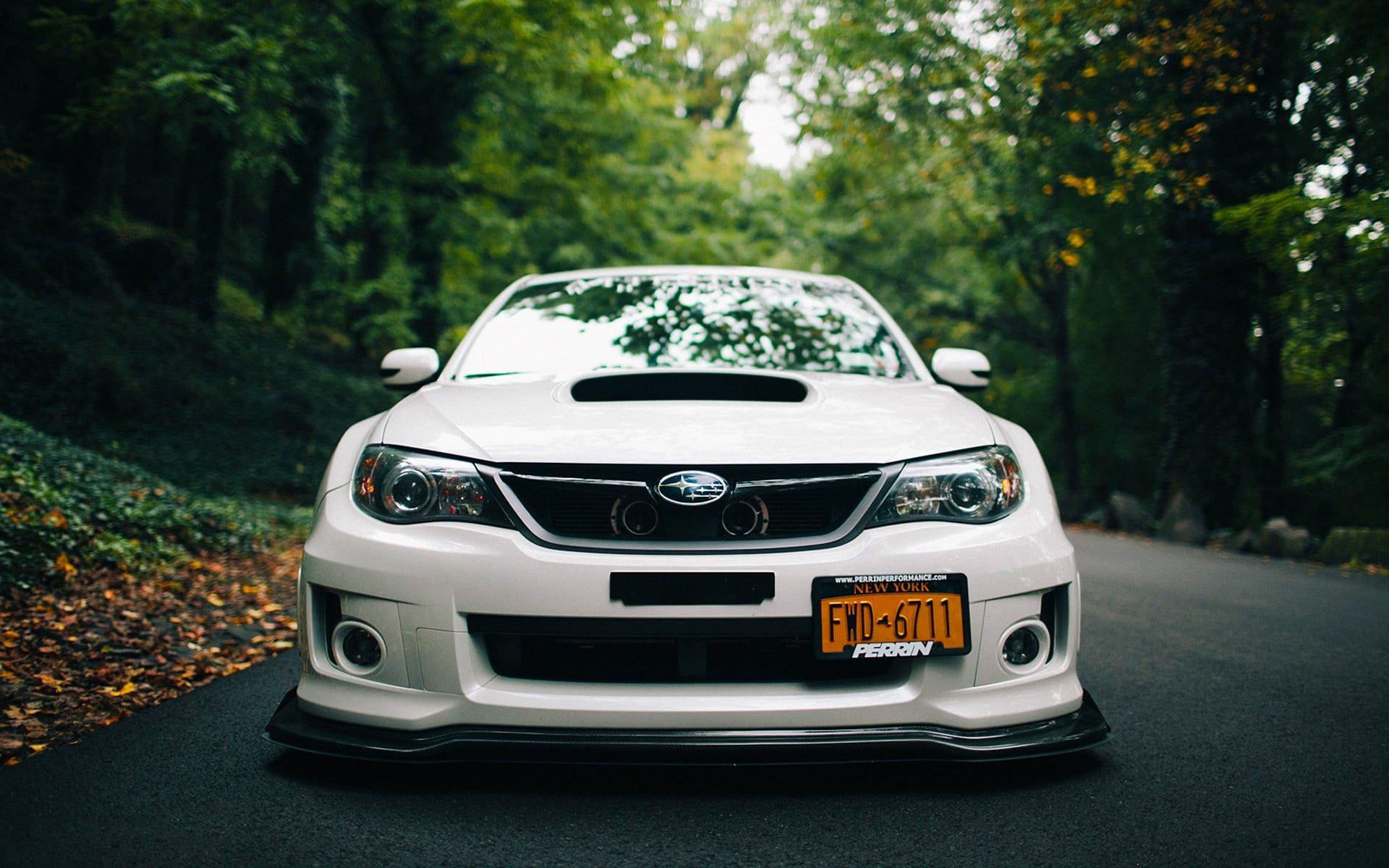 1920x1200 White Subaru car, Subaru, Subaru Impreza, WRX STI, car HD