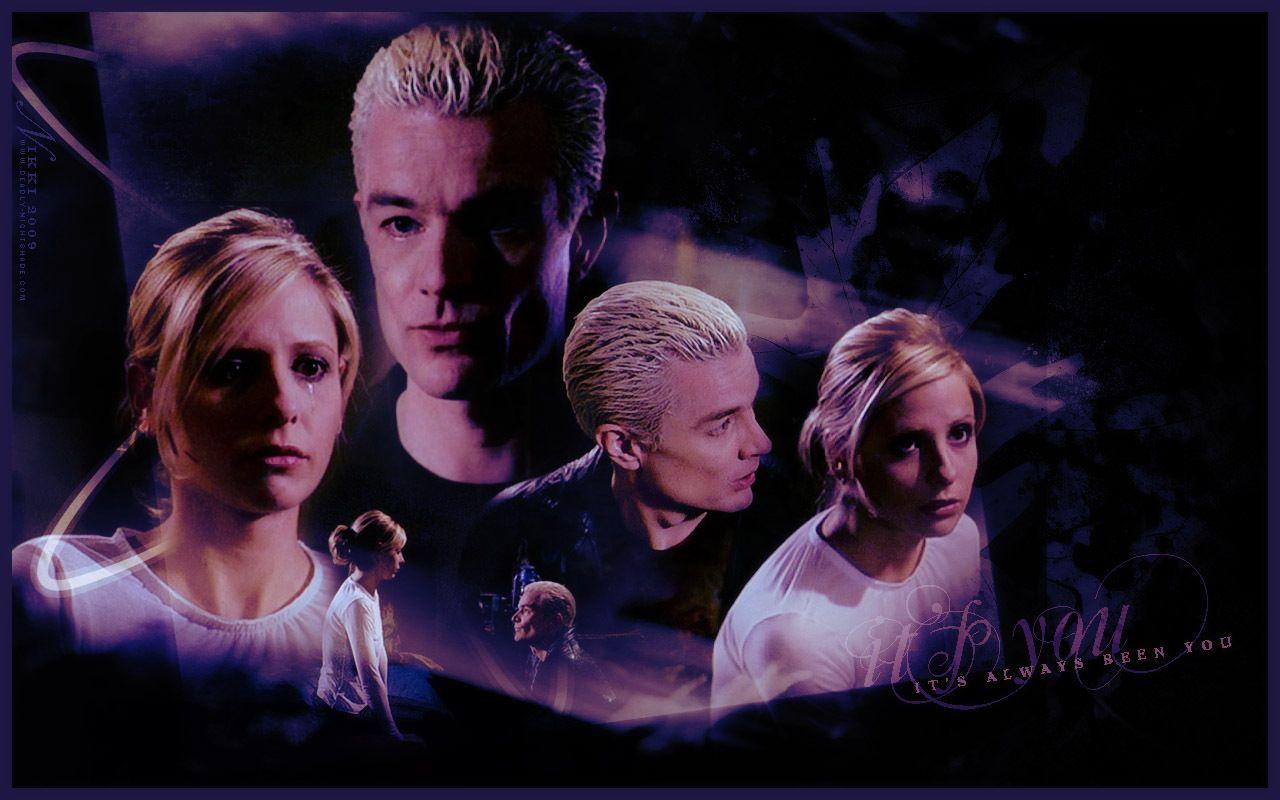 Sarah Michelle Gellar Buffy The Vampire Slayer David Boreanaz Buffy Summers  Angel Tv Series Character Fresh Hd Wallpaper Buffy  फट शयर