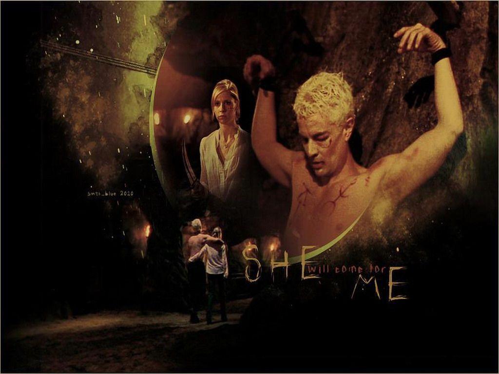 1024x768 Spike & Buffy the Vampire Slayer Wallpaper 34601225