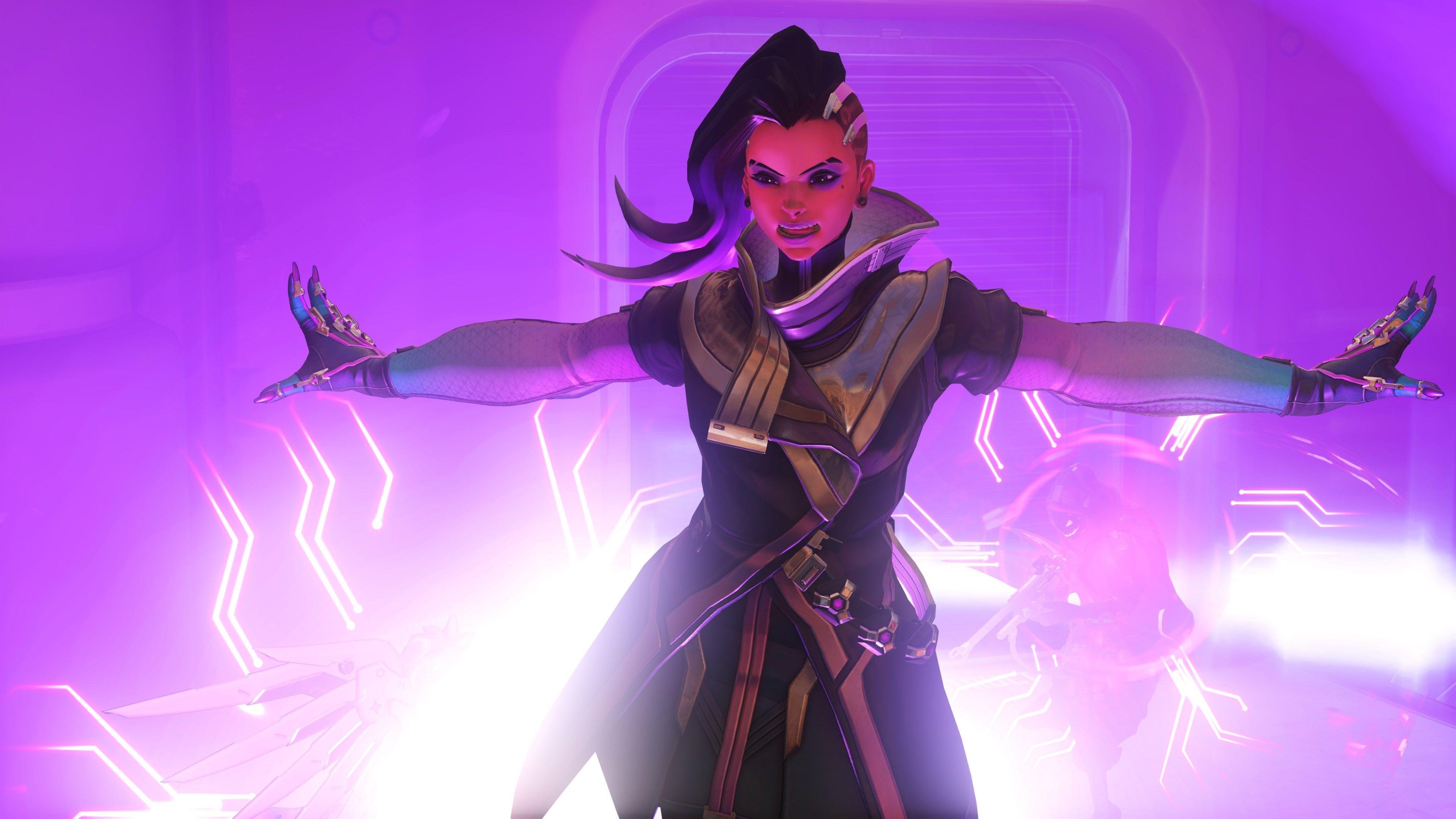 3840x2160 Overwatch New Hero Sombra Wallpaper
