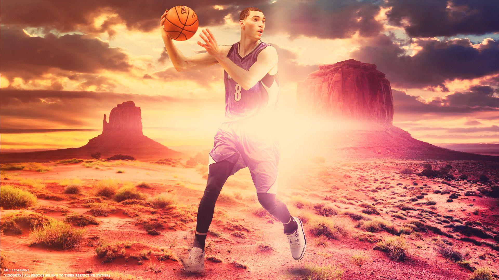 1920x1080 Zach LaVine Timberwolves 2015 1920×1080 Wallpaper