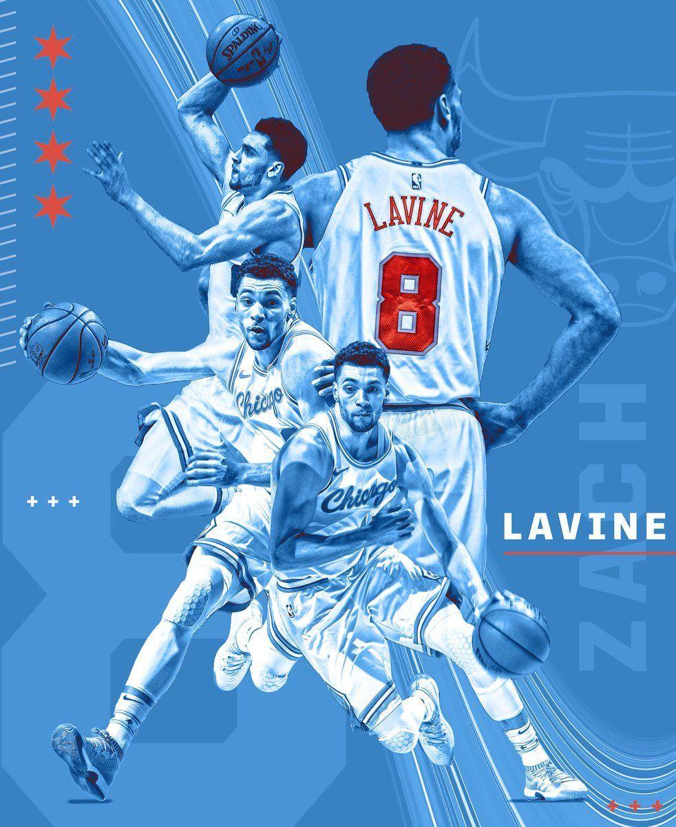 982x1200 9) Twitter. Basketball design, Bulls wallpaper, Zach lavine