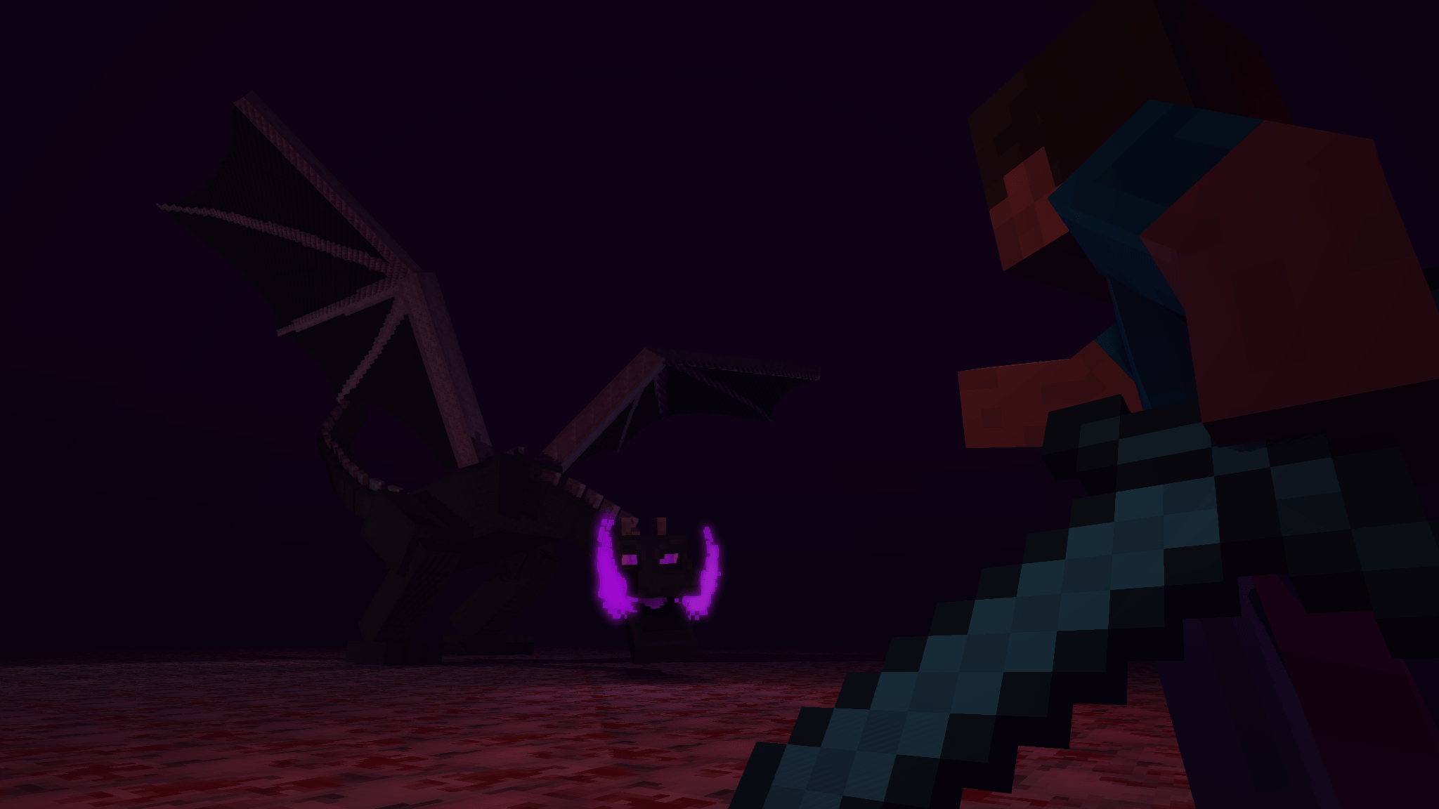 Death Of the Enderdragon! (wallpaper)