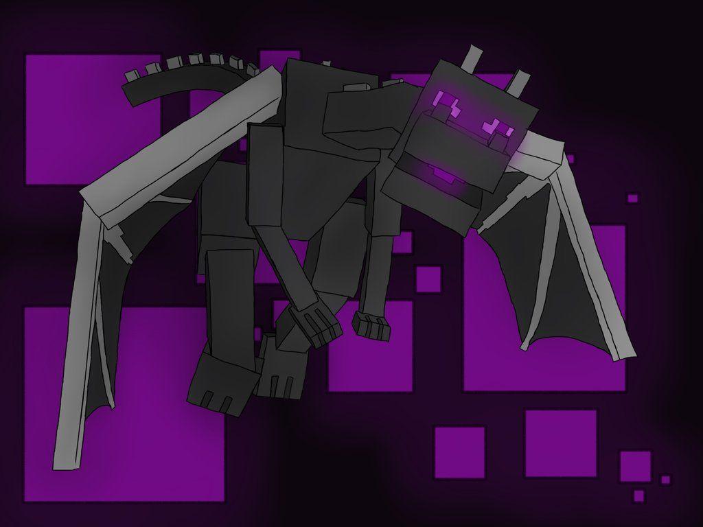 1024x768 Free download Ender Dragon Minecraft Wallpaper Minecraft