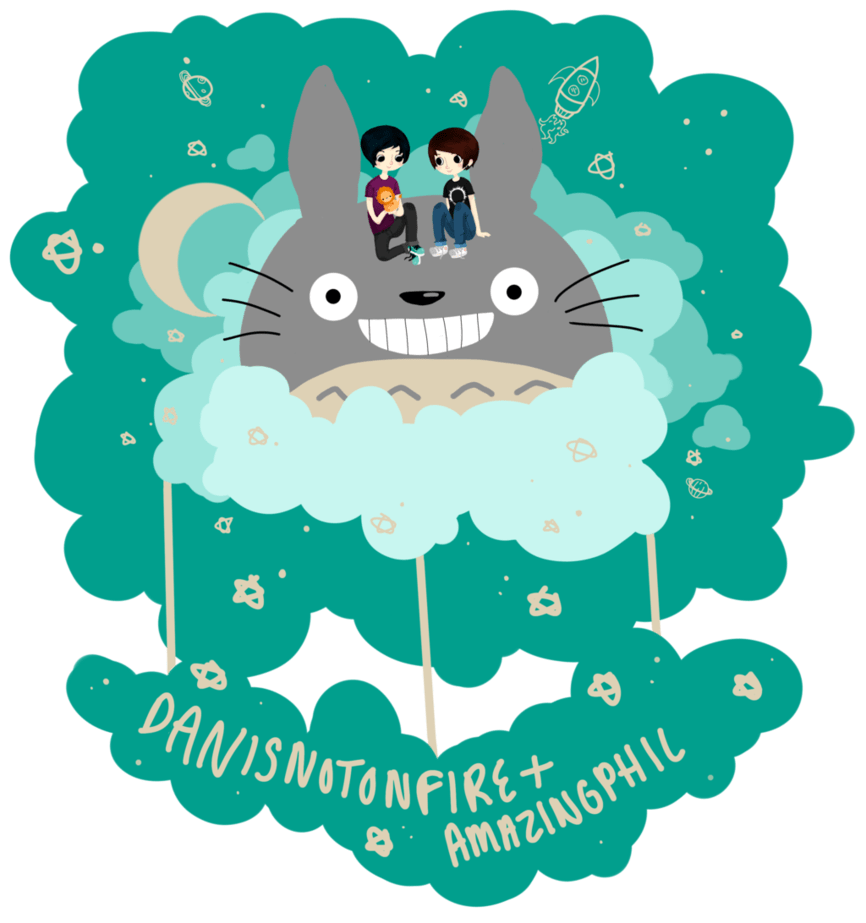 866x923 Free download Dan and Phil TOTORO