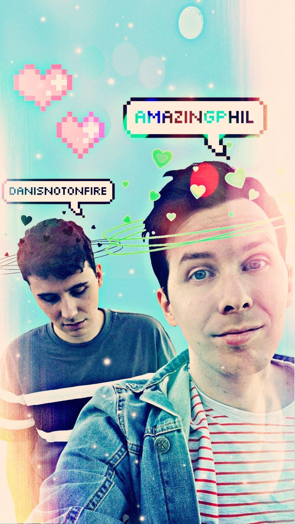 1024x1820 Dan and Phil wallpaper 1 danhowell danisnotonfire phil