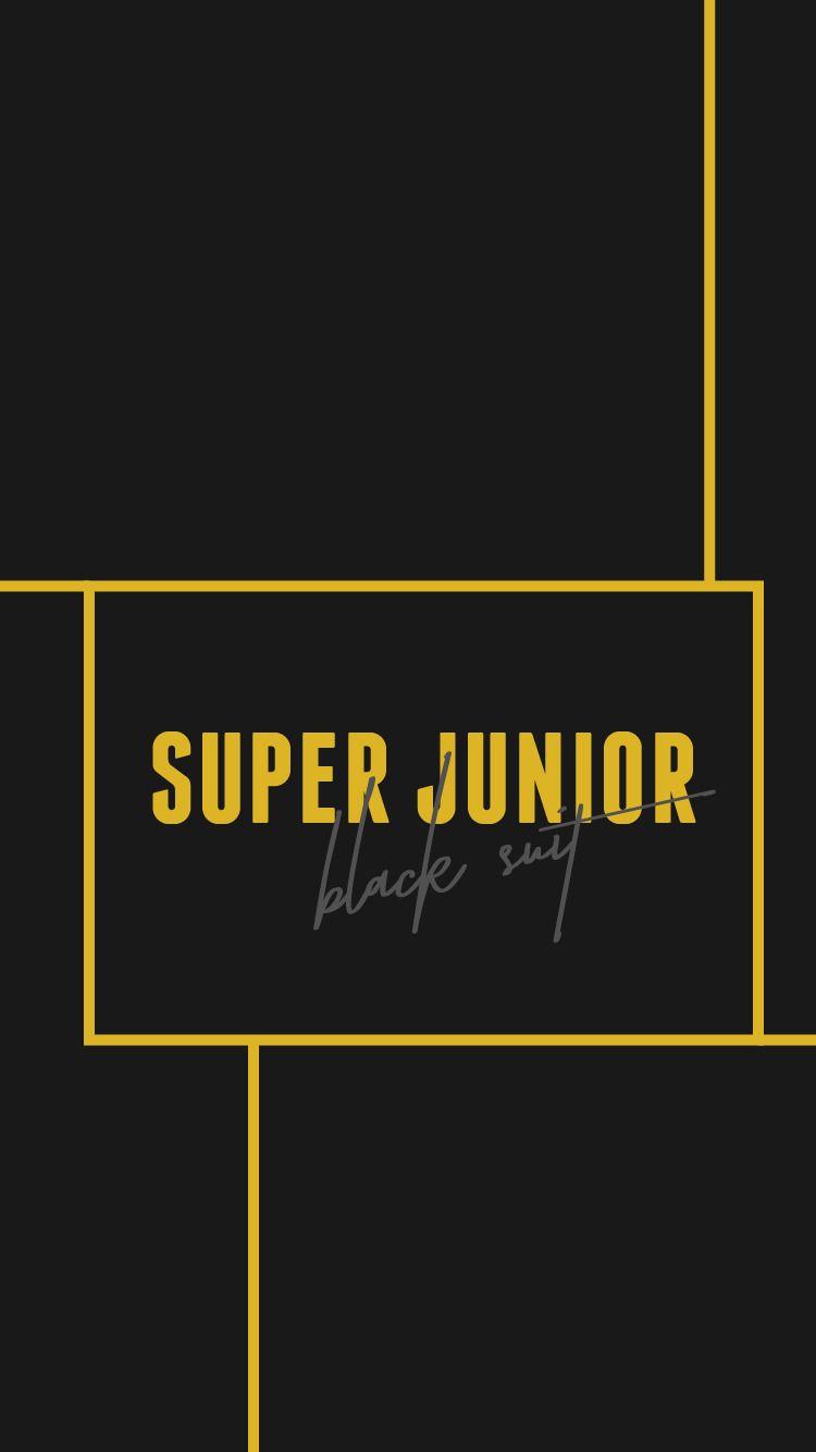 750x1334 Super Junior Black Suit lockscreen wallpaper kpop in 2019