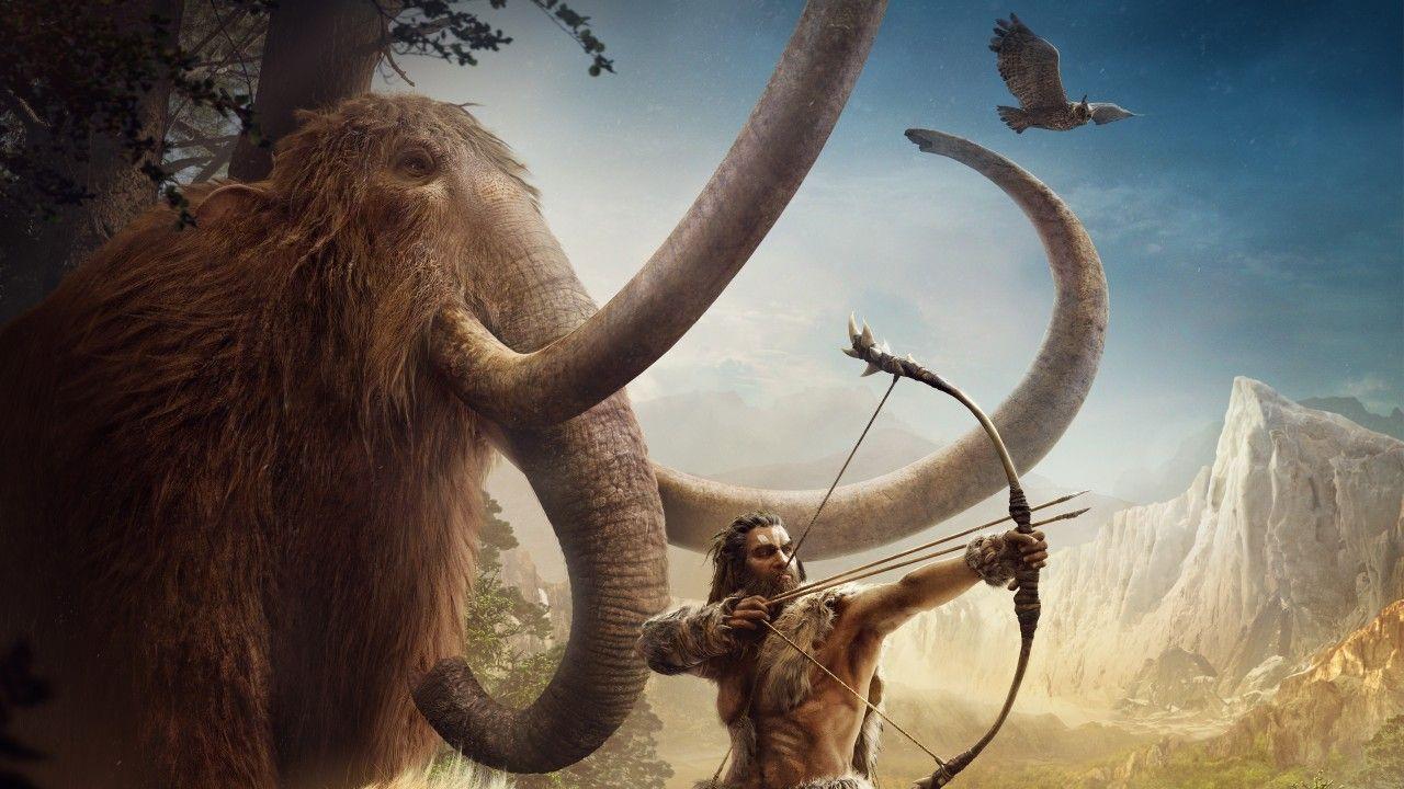 1280x720 Wallpaper Far Cry, Primal, Mammoth, 5K, Games