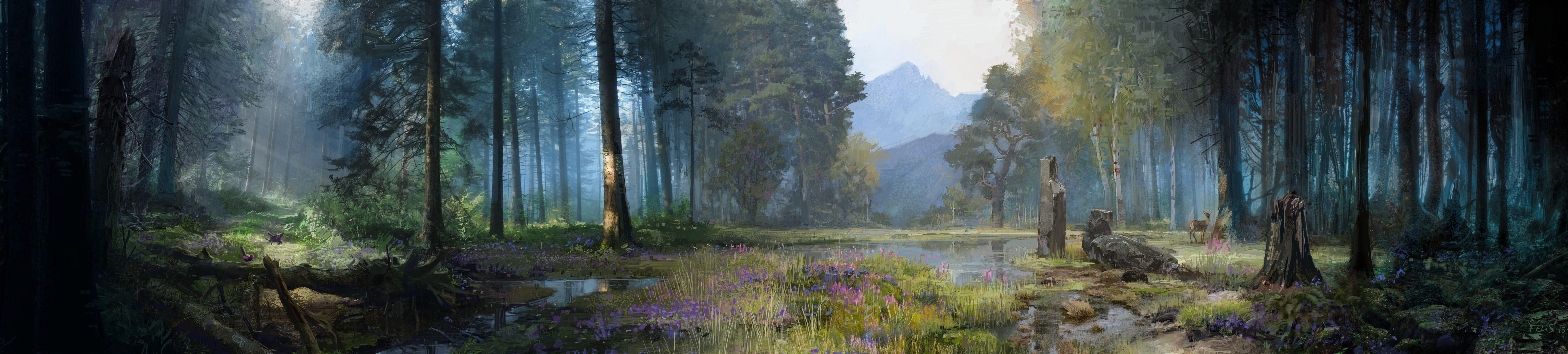 7965x1800 Far Cry Primal HD Wallpaper and Background Image