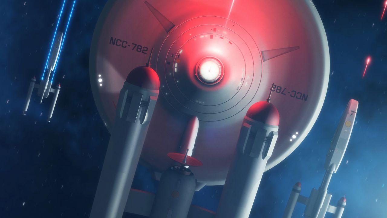 1280x720 Wallpaper Starship, Andorian, 4K, Space