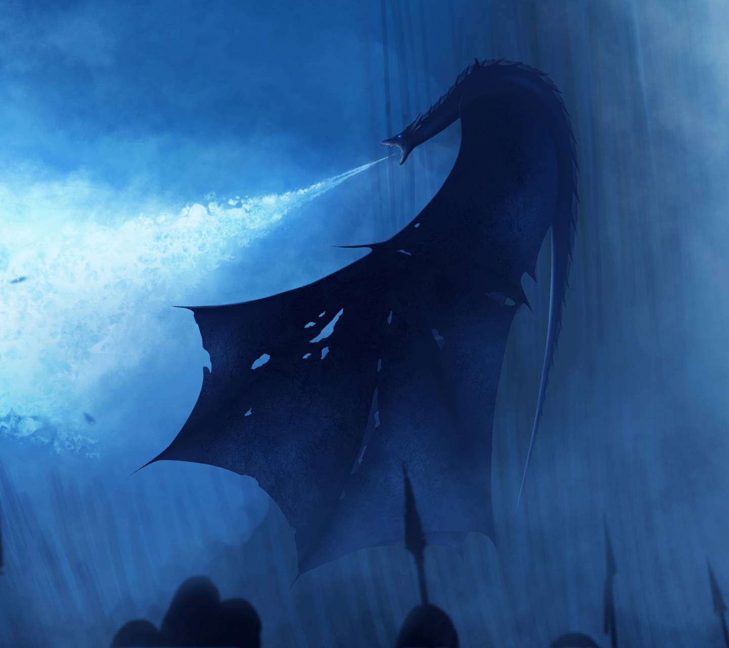 Ice Dragon Game of Thrones Wallpapers - Top Free Ice Dragon Game of ...