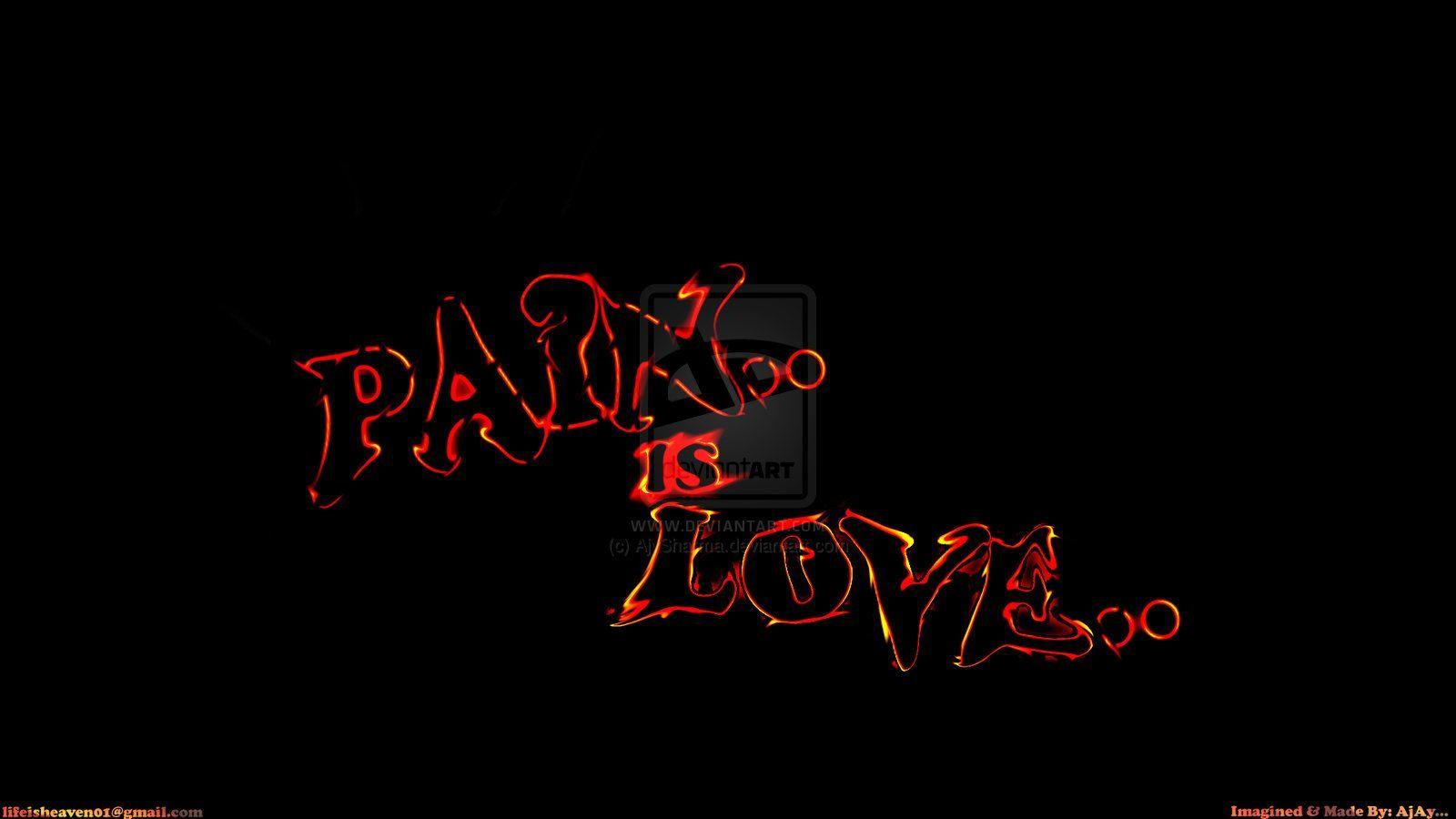 1600x900 Love Pain Wallpaper