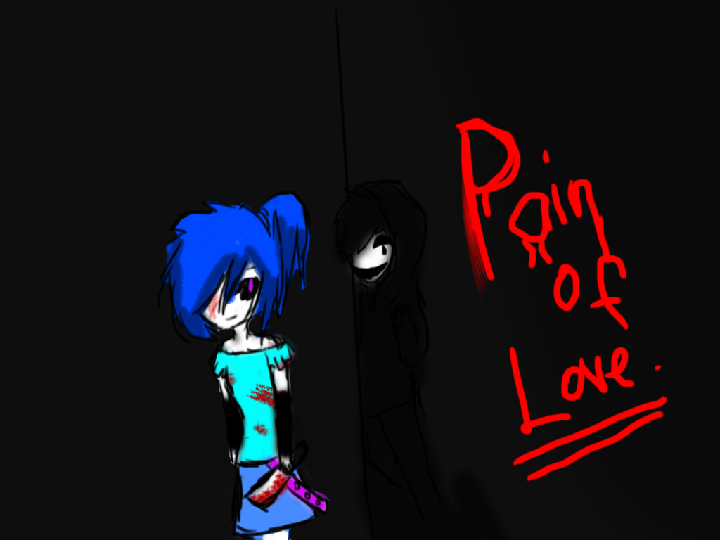 1024x768 Love Pain Wallpaper