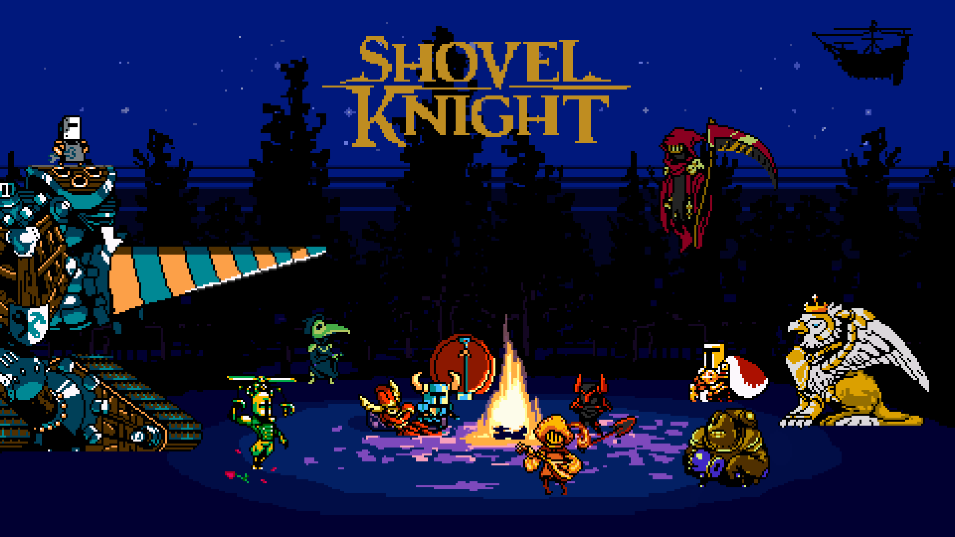 1920x1080 Made a Shovel Knight wallpaper. pls don't sue