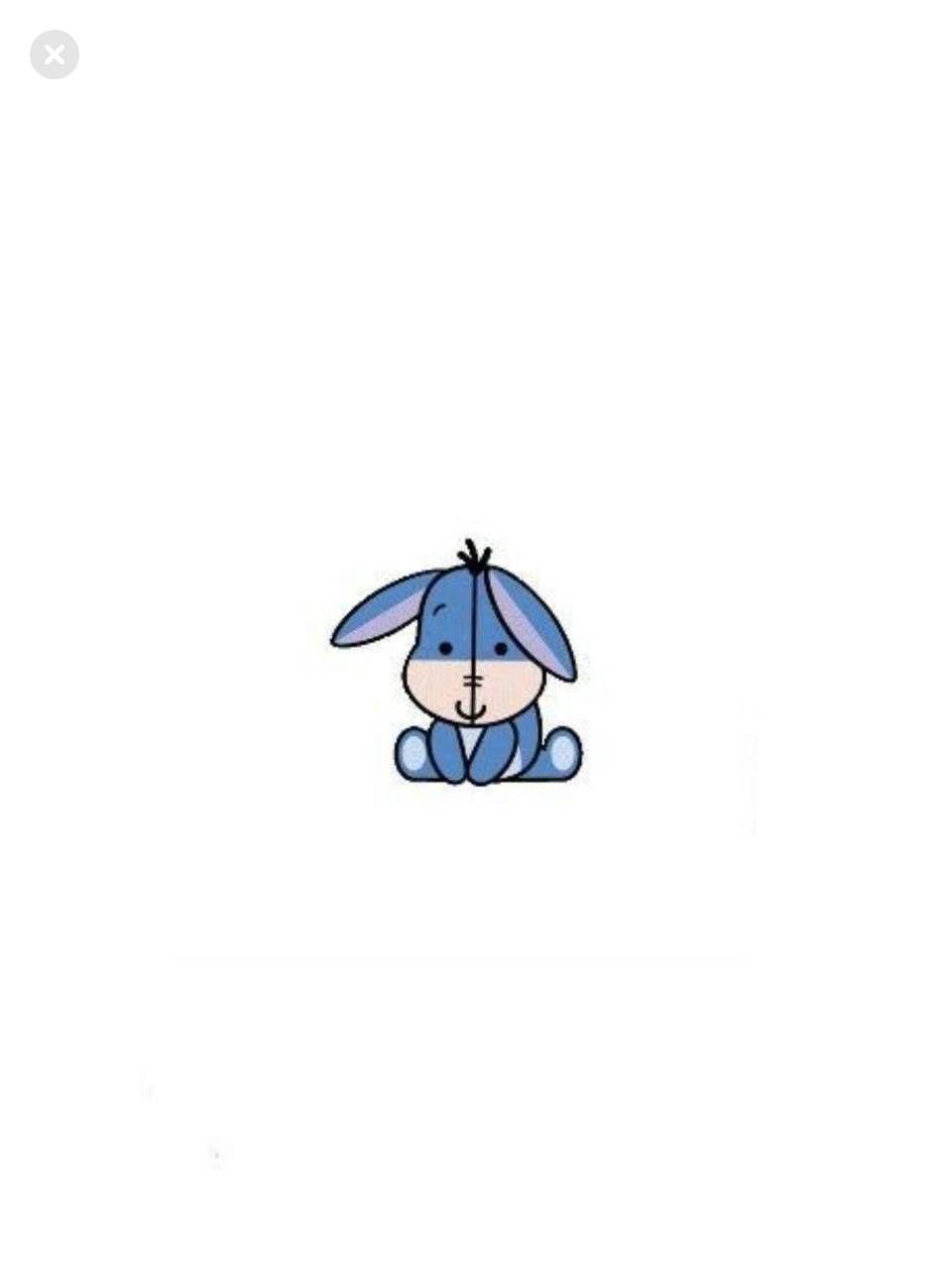 960x1280 Baby eeyore wallpaper