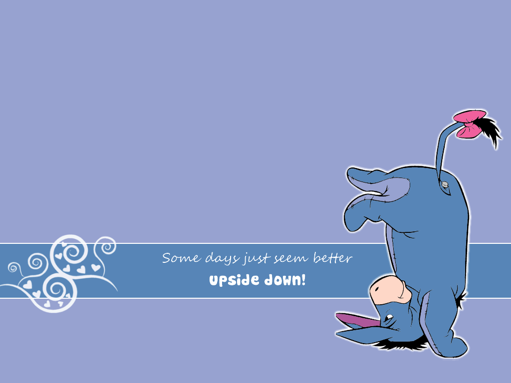 1024x768 Eeyore Wallpaper for Desktop