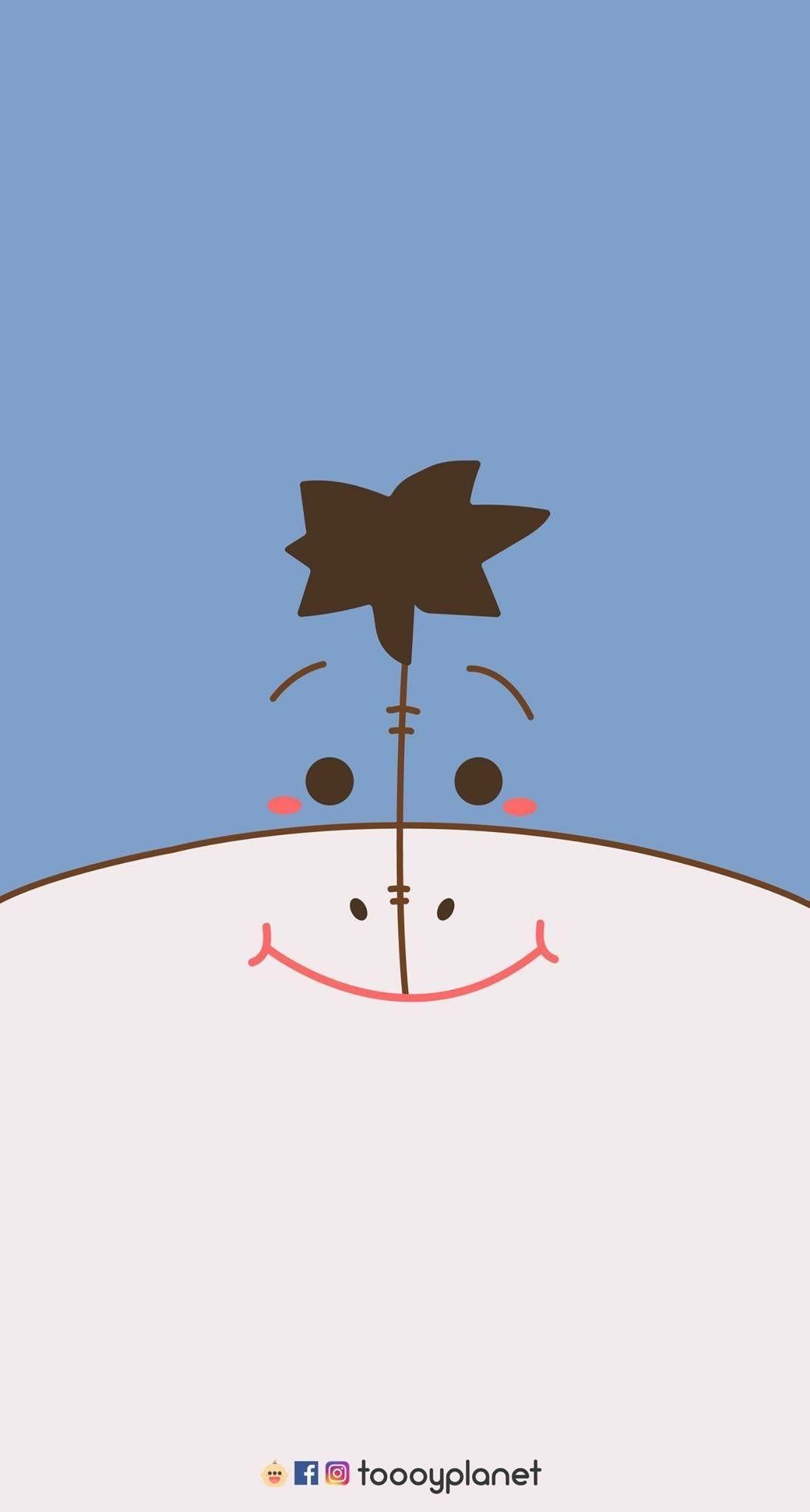 1097x2048 Eeyore Wallpaper