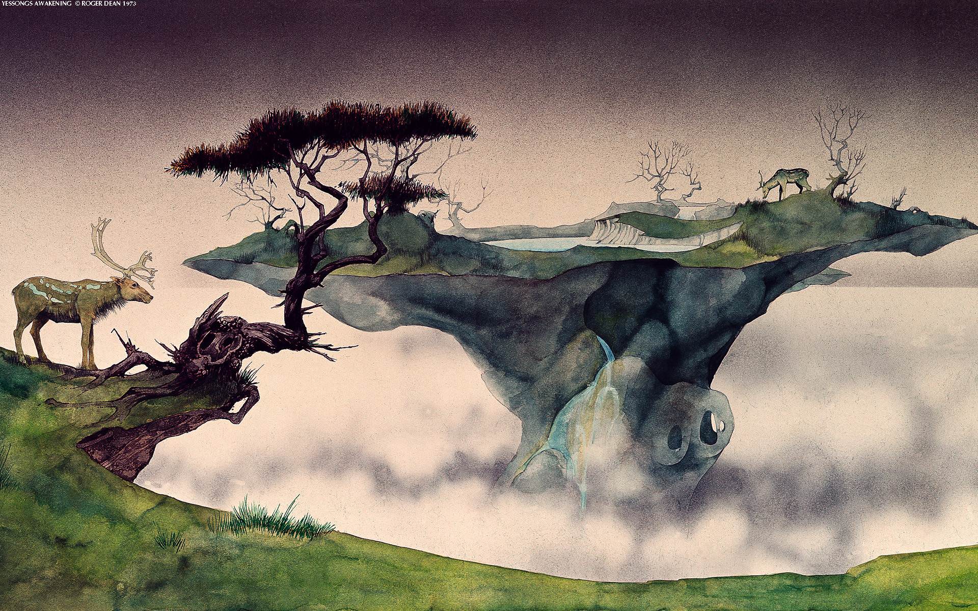 1920x1200 Roger Dean Surreal Wallpaper