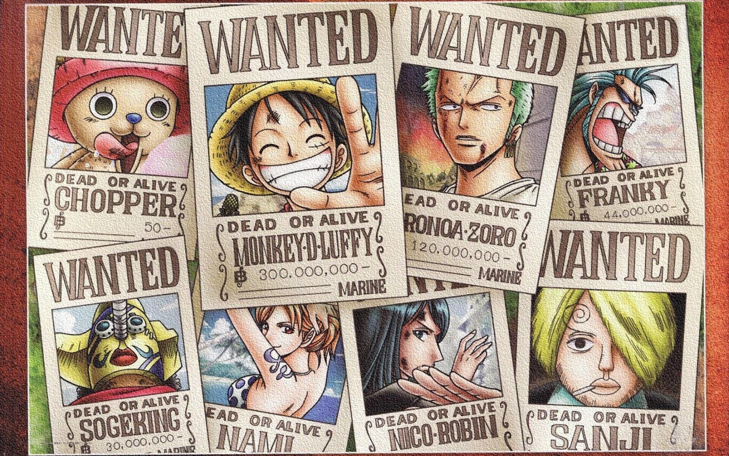 Luffy Bounty Wallpapers Top Free Luffy Bounty Backgrounds Wallpaperaccess