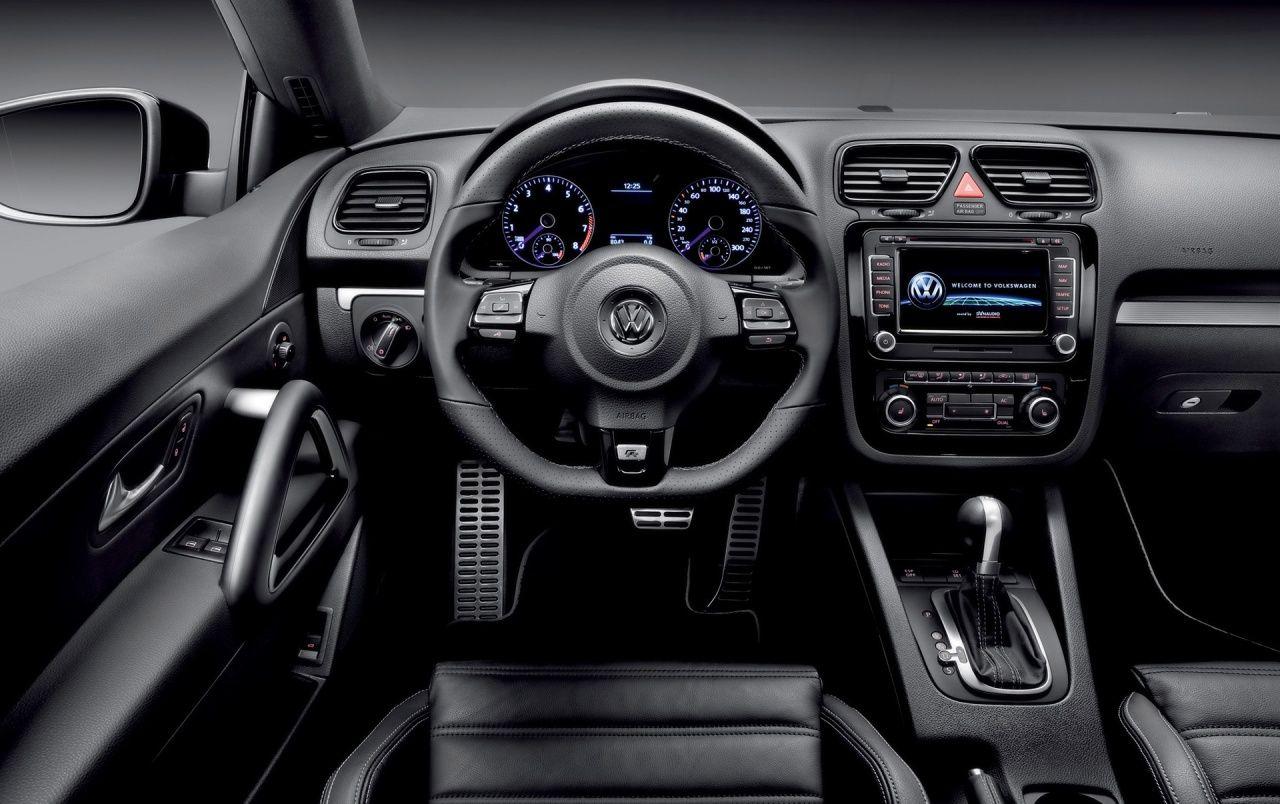 1280x804 Scirocco R dashboard wallpaper. Scirocco R dashboard stock