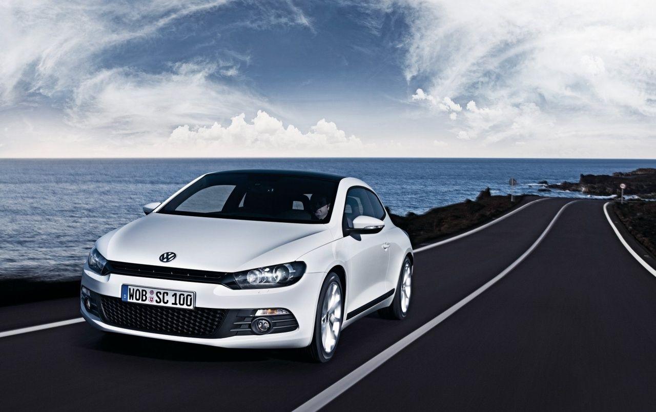 1280x804 Volkswagen Scirocco speeding wallpaper. Volkswagen