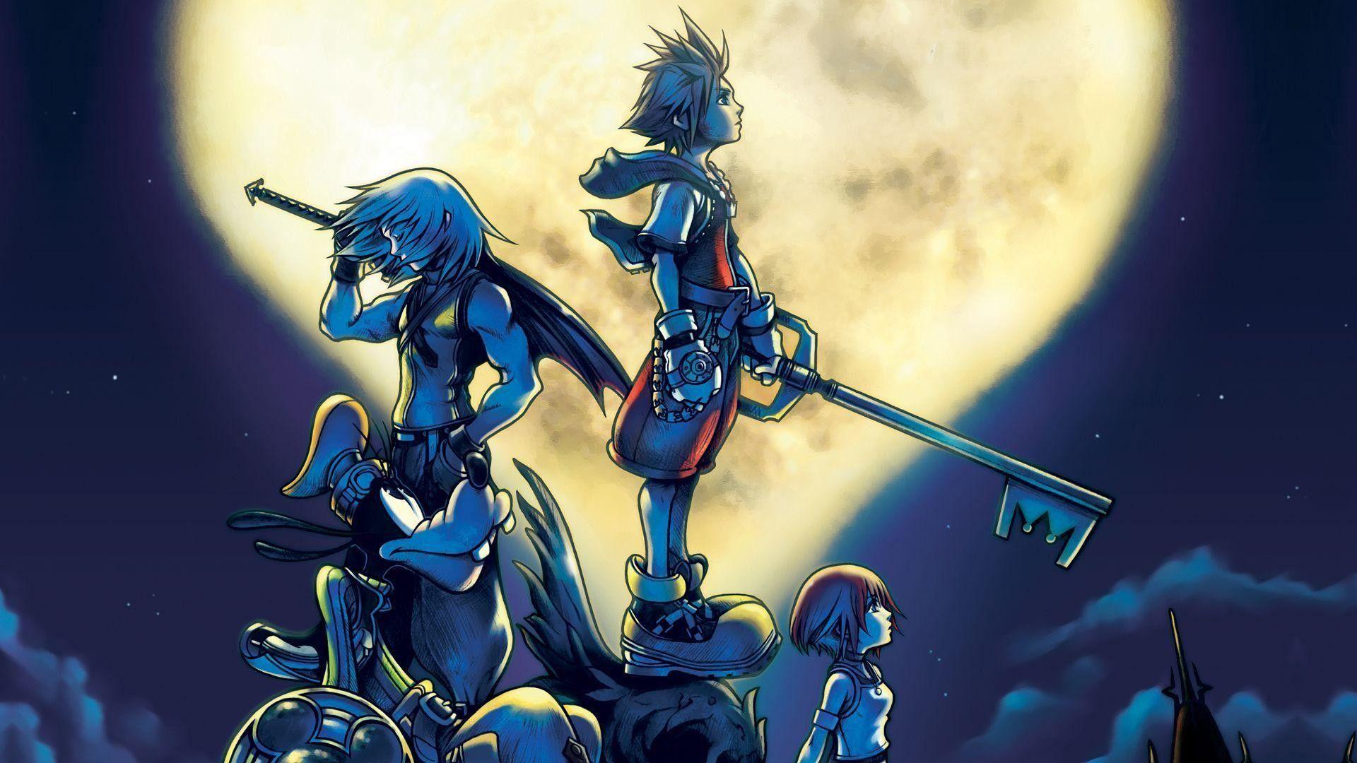 Kingdom Hearts Galaxy Background