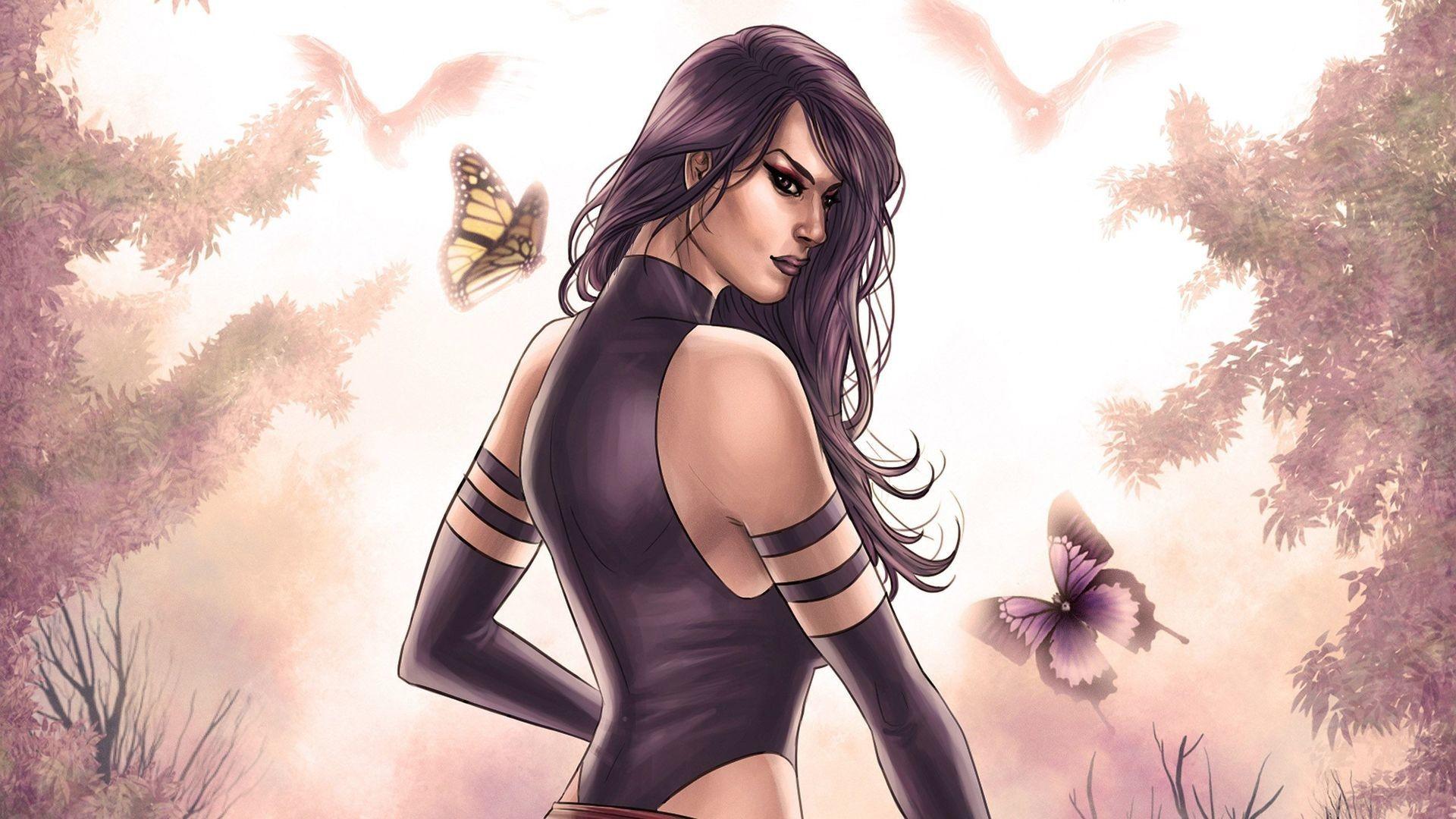 1920x1080 Psylocke Wallpaper