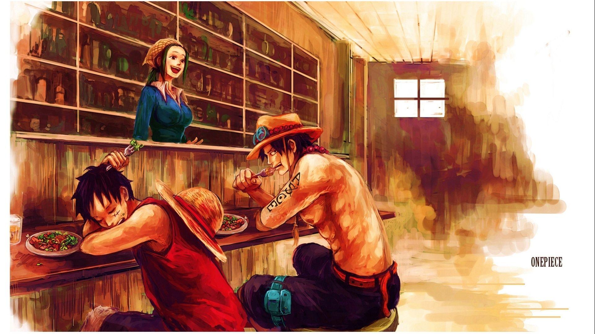 1920x1080 Portgas D. Ace, One Piece, Fire Fist Ace, anime wallpaper