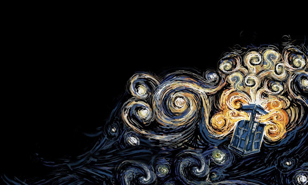 1280x769 TARDIS wallpaper