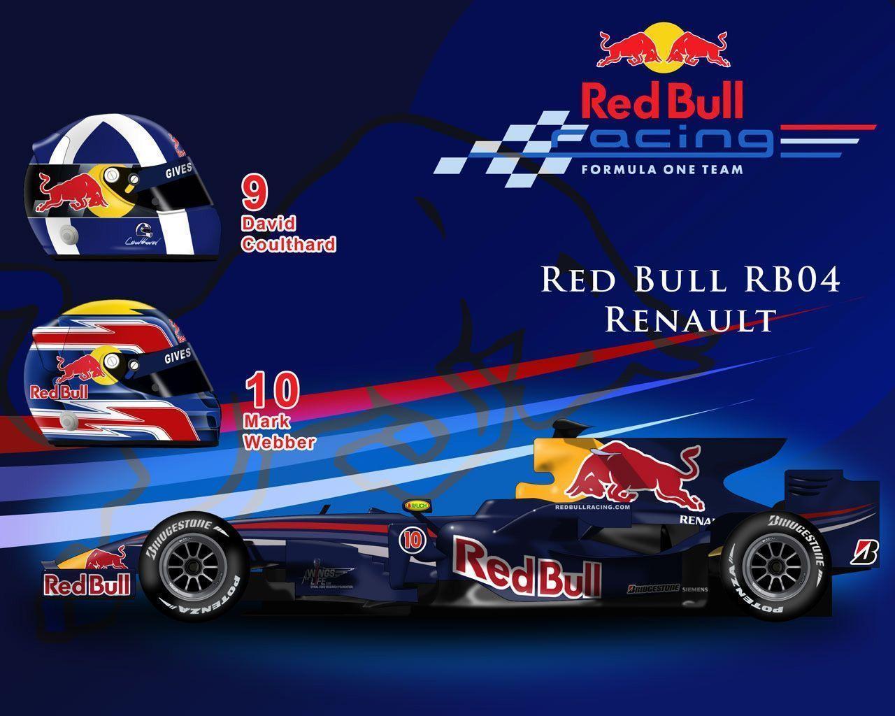 1280x1024 Red Bull F1 Wallpaper