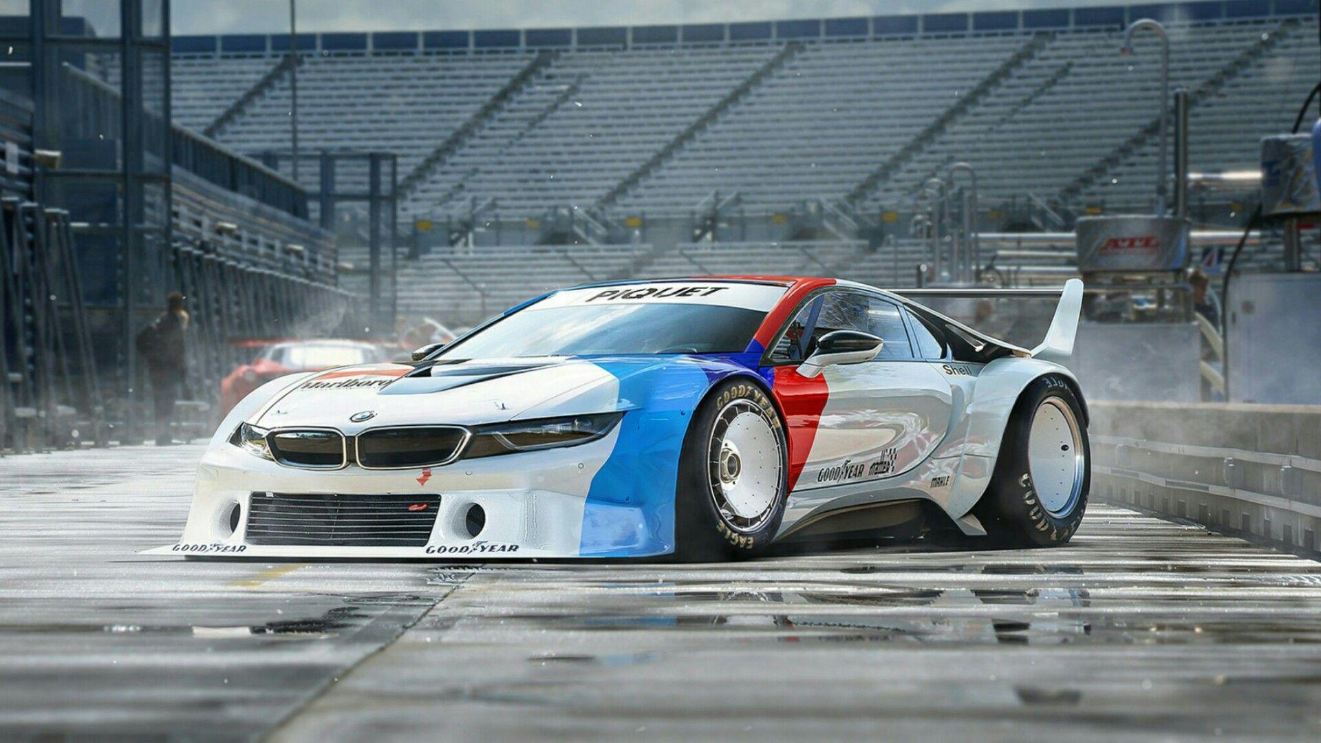 1920x1080 BMW I8 Racing Car Wallpaper. Wallpaper Studio 10