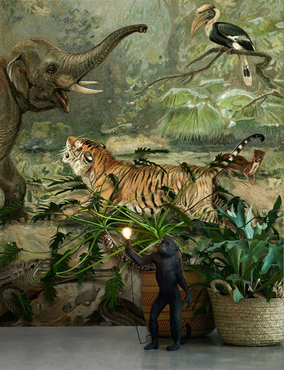 996x1296 Vintage Animal Wall Mural. FEATHR™