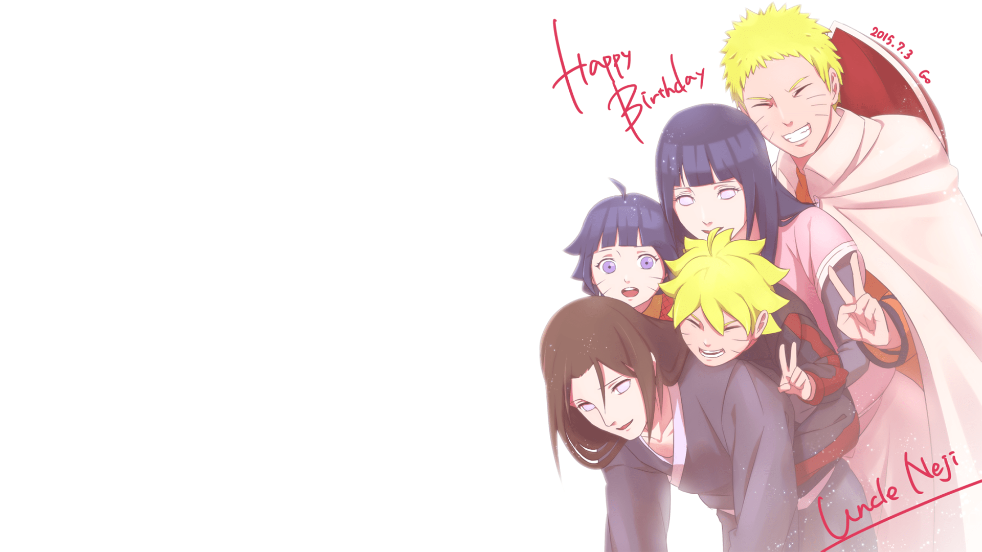 1920x1080 Happy Birthday Uncle Neji! HD Wallpaper .wall.