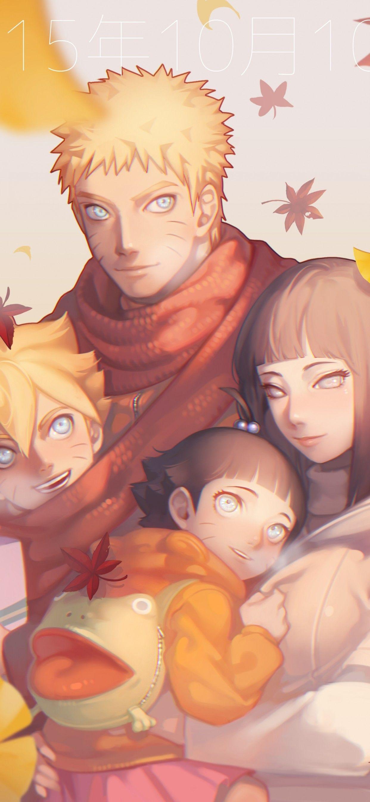 1242x2688 Download 1242x2688 Naruto, Uzumaki Family, Naruto X Hinata