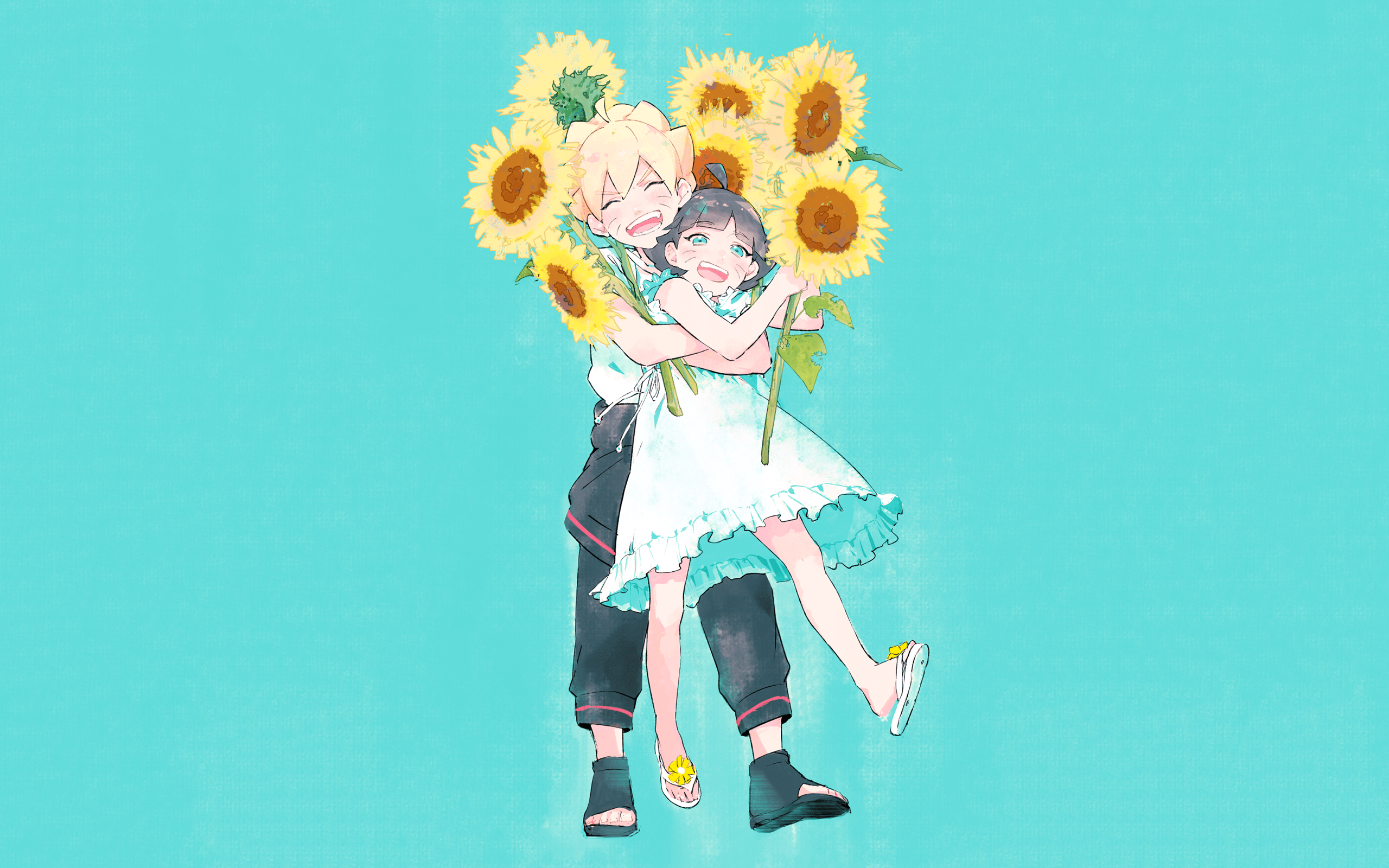 2560x1600 himawari and boruto Uzumaki Wallpaper