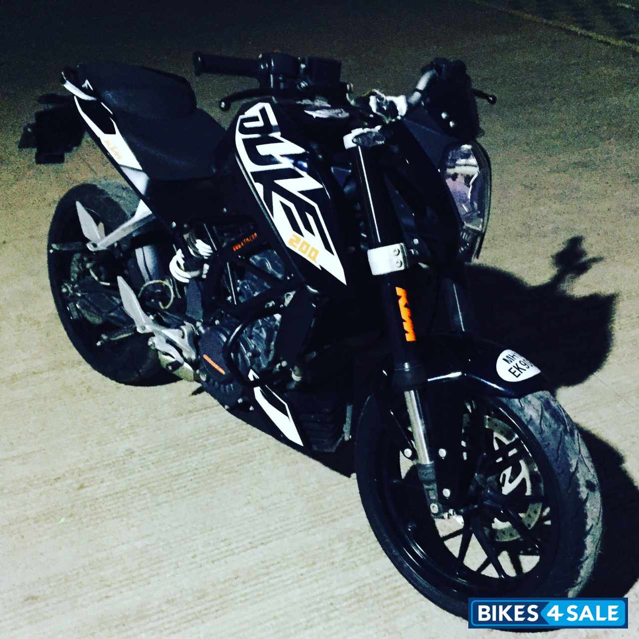 1280x1280 Ktm Duke 200 Màu đen Hình nền có độ phân giải cao, Hình ảnh