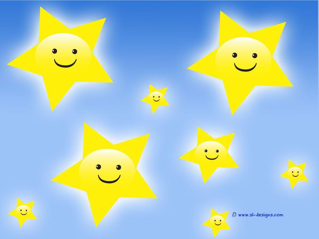 1024x768 Cute Star Wallpaper