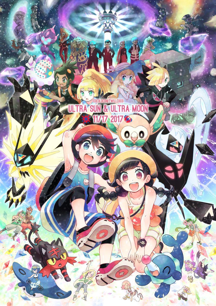 Sun and Moon Pokemon Anime Wallpapers - Top Free Sun and Moon Pokemon