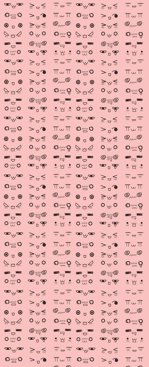 571x1398 Japanese Emoticons Custom Box Backgroung By Homo Bby