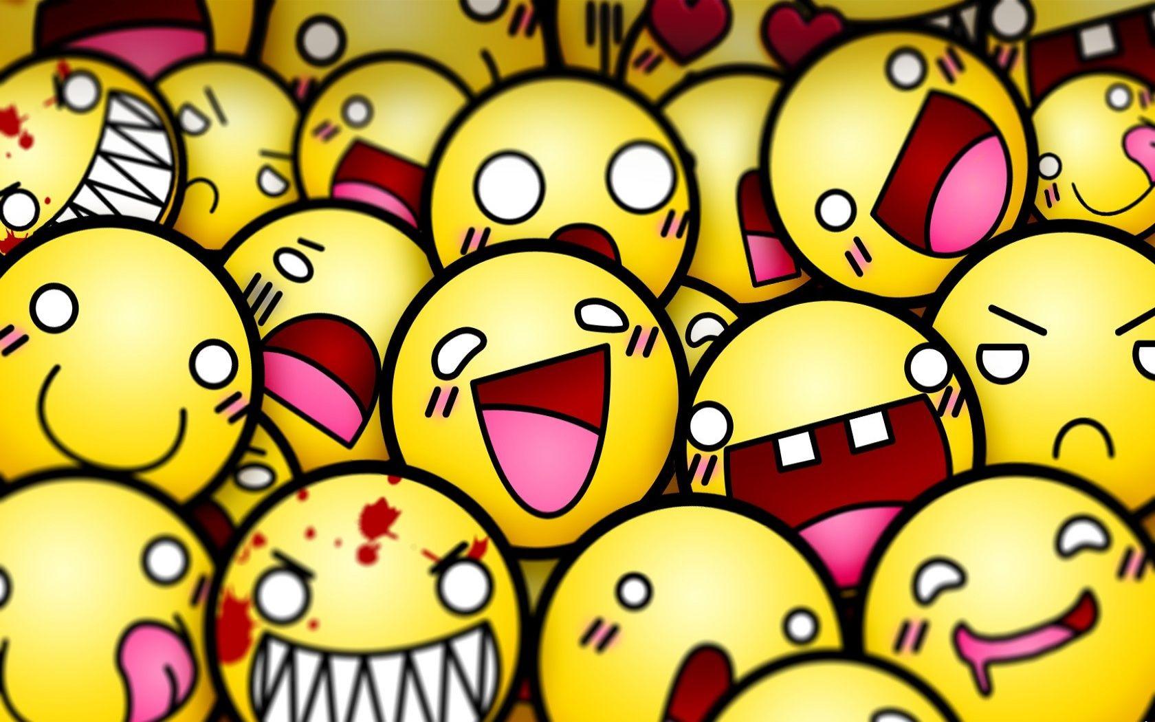1680x1050 Funny Face Wallpaper