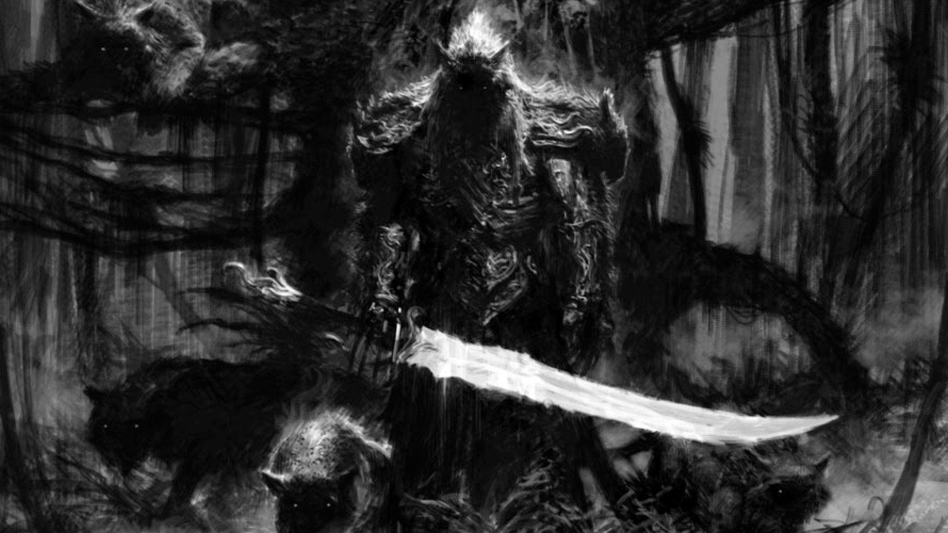 1920x1080 Stunning Dark Warrior Wallpaper image For Free Download