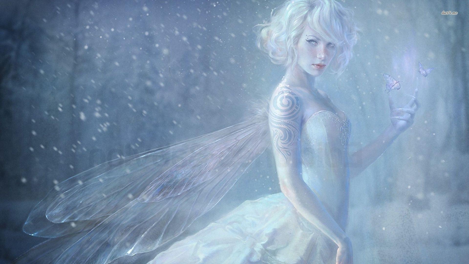 1920x1080 Snow fairy wallpaper wallpaper
