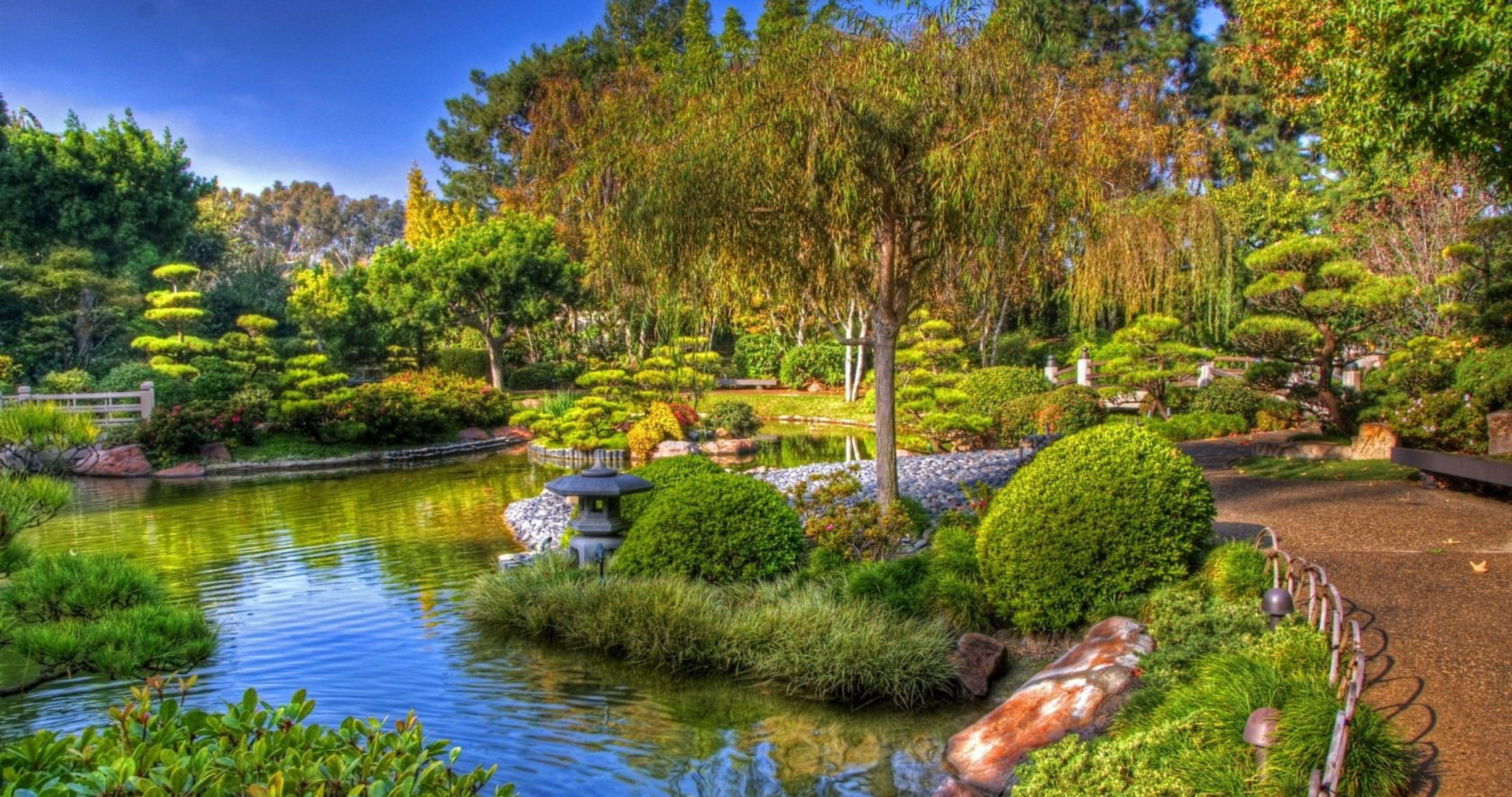 4096x2160 Elegant Garden Wallpaper 4k