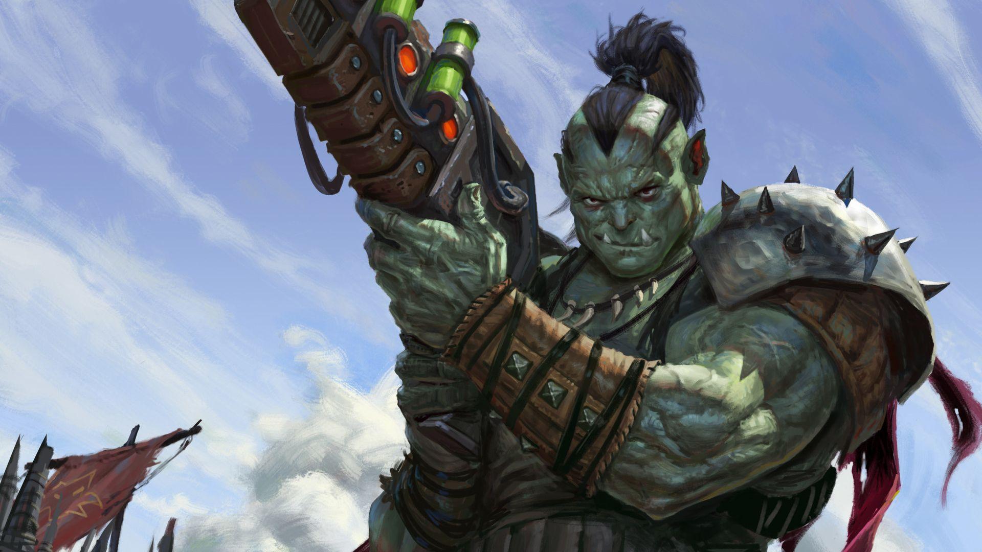 1920x1080 Orc Warrior 1080P Laptop Full HD Wallpaper, HD