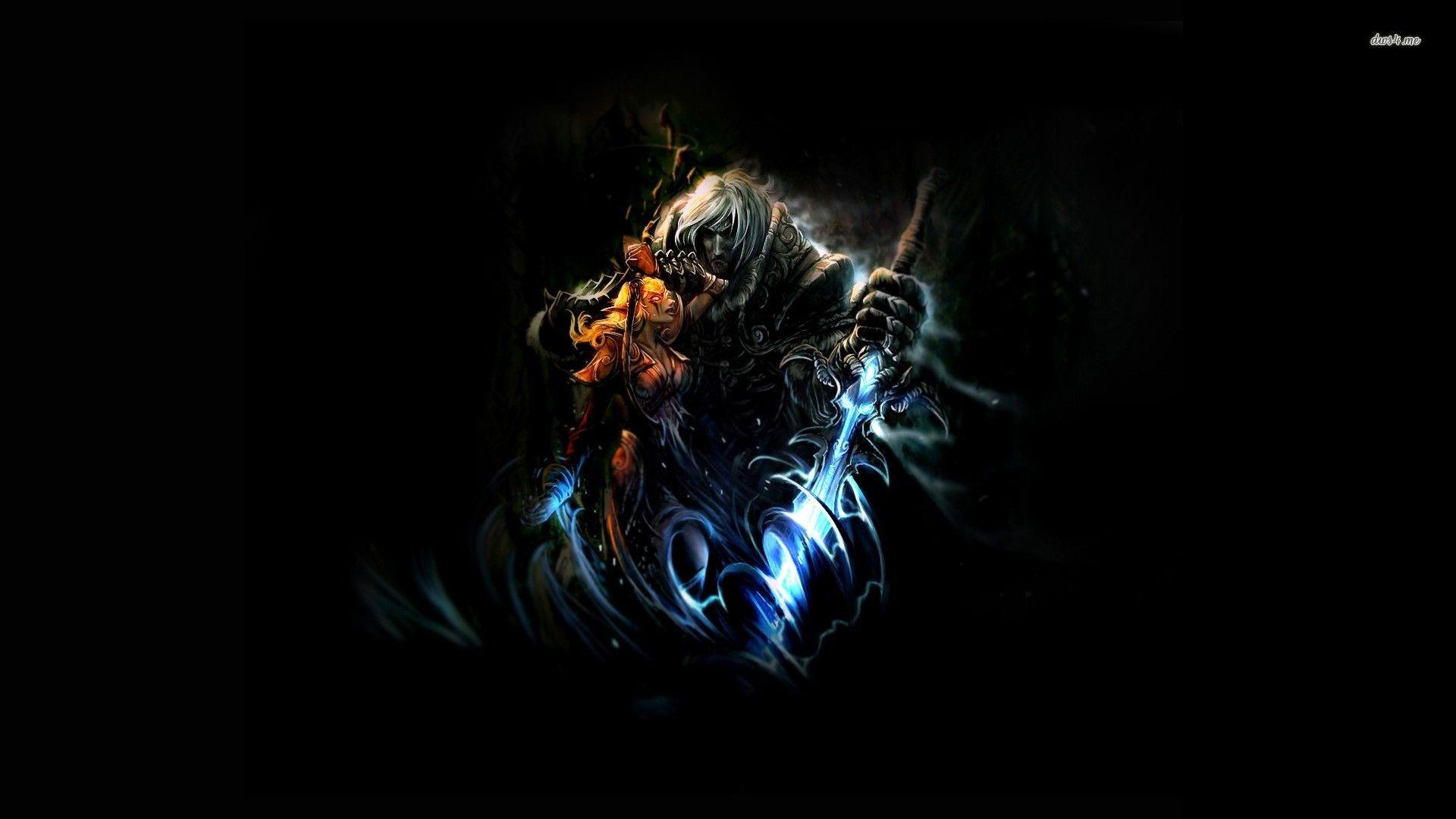 1920x1080 Warrior couple world of warcraft wallpaper. Wallpaper Wide HD