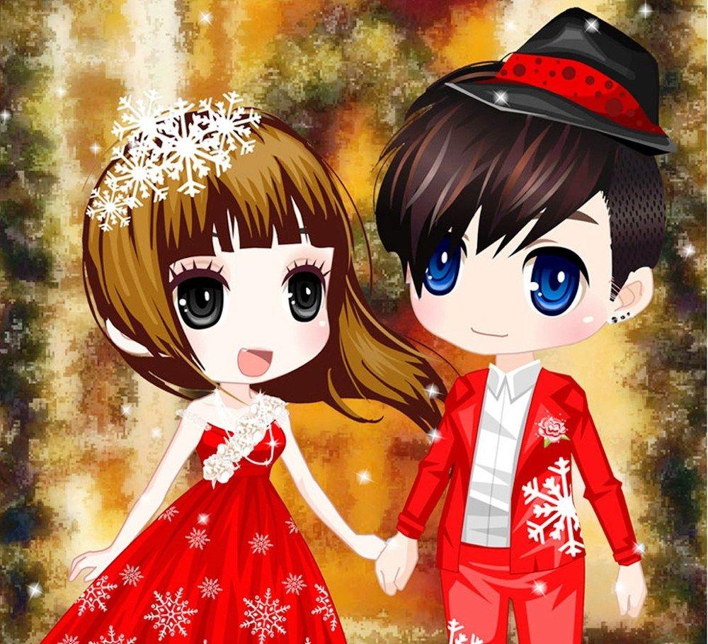 1000x909 Korean Couples With Cartoons, HD Wallpaper & background Download
