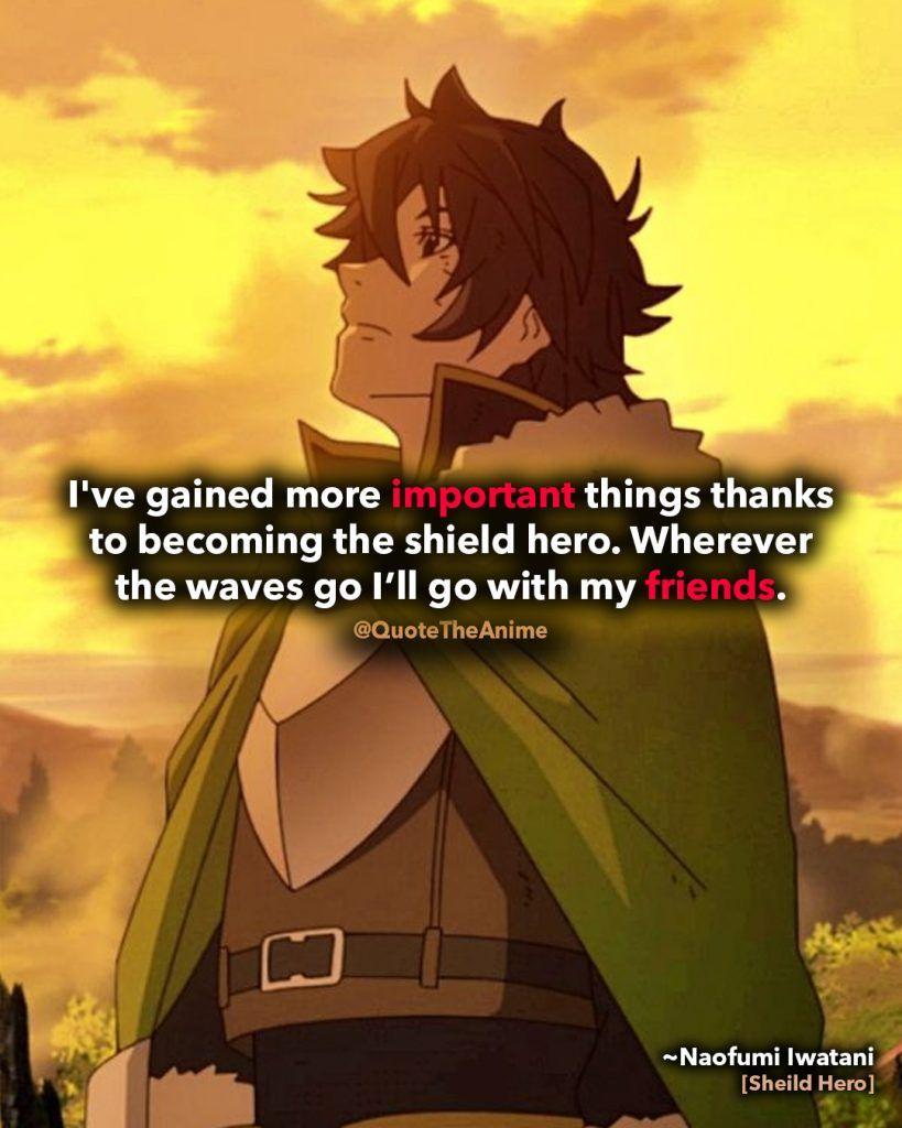 819x1024 Powerful Rising of the Shield Hero Quotes (Wallpaper)
