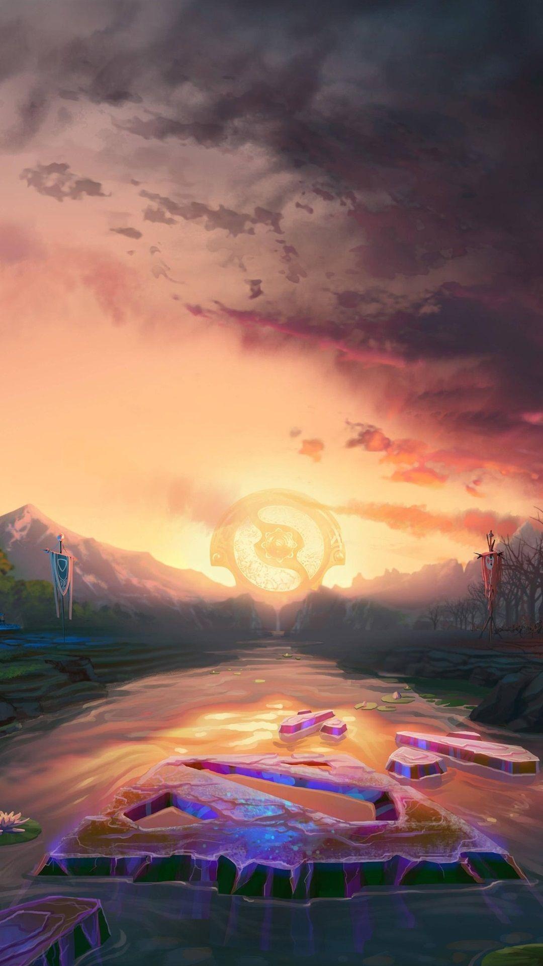 1080x1920 Wallpaper DOTA darkness, art picture 3840x2160 UHD 4K Picture, Image