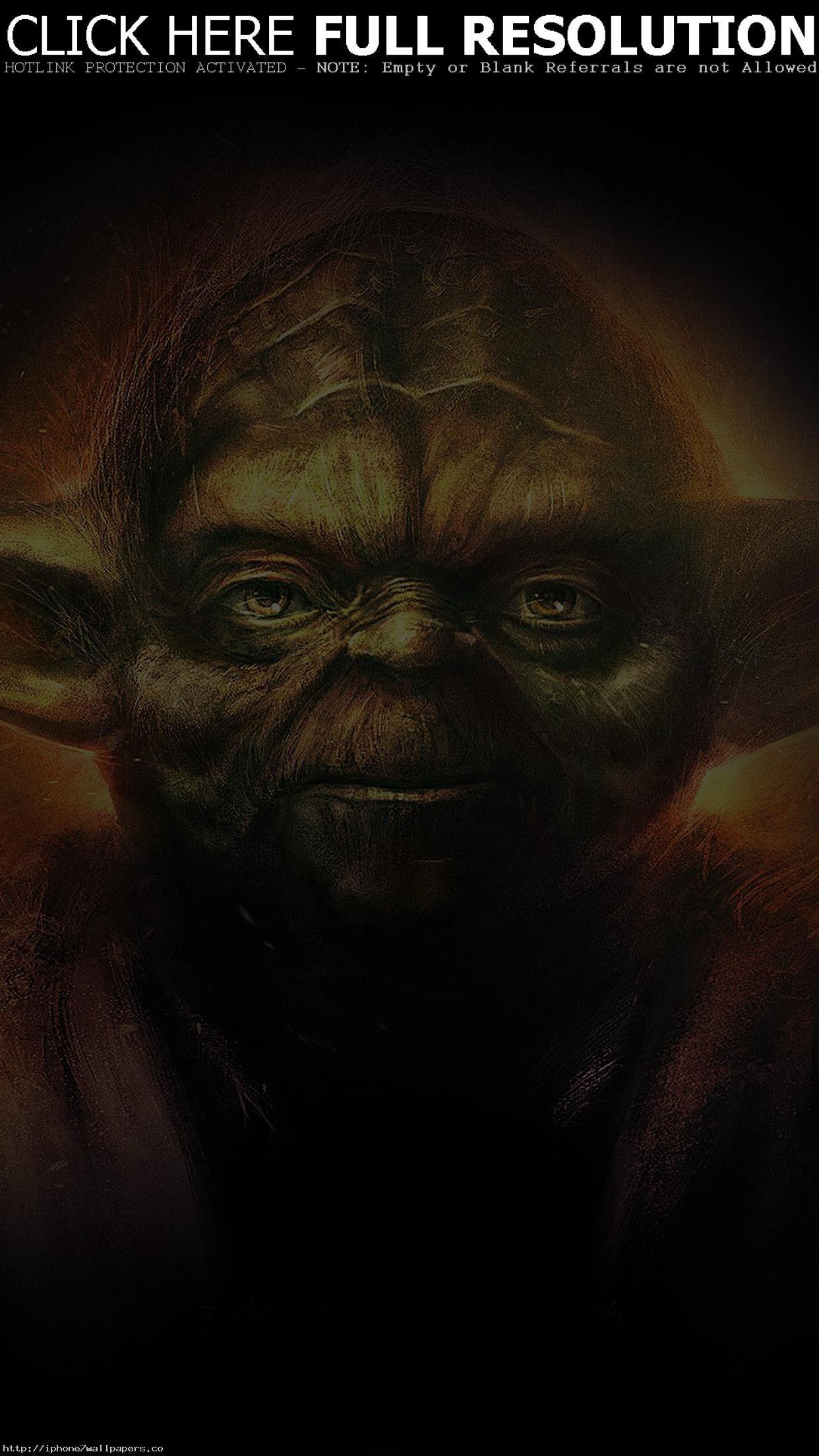 1242x2208 Yoda Wallpaper